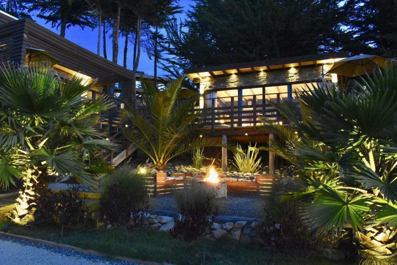 ---- Escapada De Lujo Para Dos ---- Casa Boutique Privada - Vistas Al Oceano - Parrilla Y Fogon En Quincho Privado - Insumos Desayuno - Tu Estadia Incluye Gratis 1 Sesion De Hidromasaje & Cromoterapia Bajo Las Estrellas En Jacuzzi Privado (Adults Onl Pichilemu Exterior foto